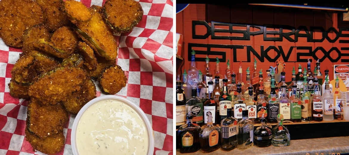 Despy's Energy, Bar & Grill Menu